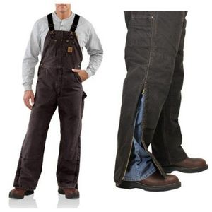 NWT 40x30 Carhartt Quilt-lined Bibs